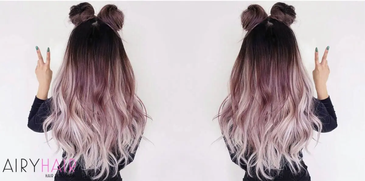 How to Dye Your Hair or Extensions Ombré at Home
