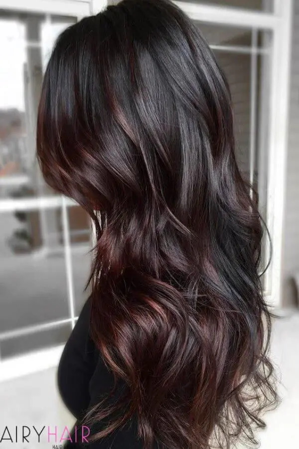 Black hair to brown online