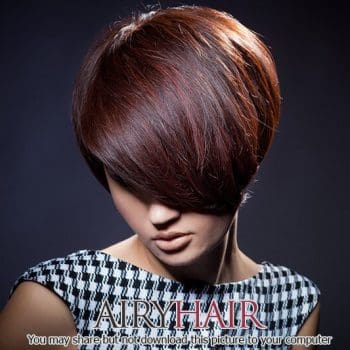 Reddish and brown hair color hairstyle