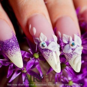 Pribloškiančiai atrodantis Prancūziškas manikiūras