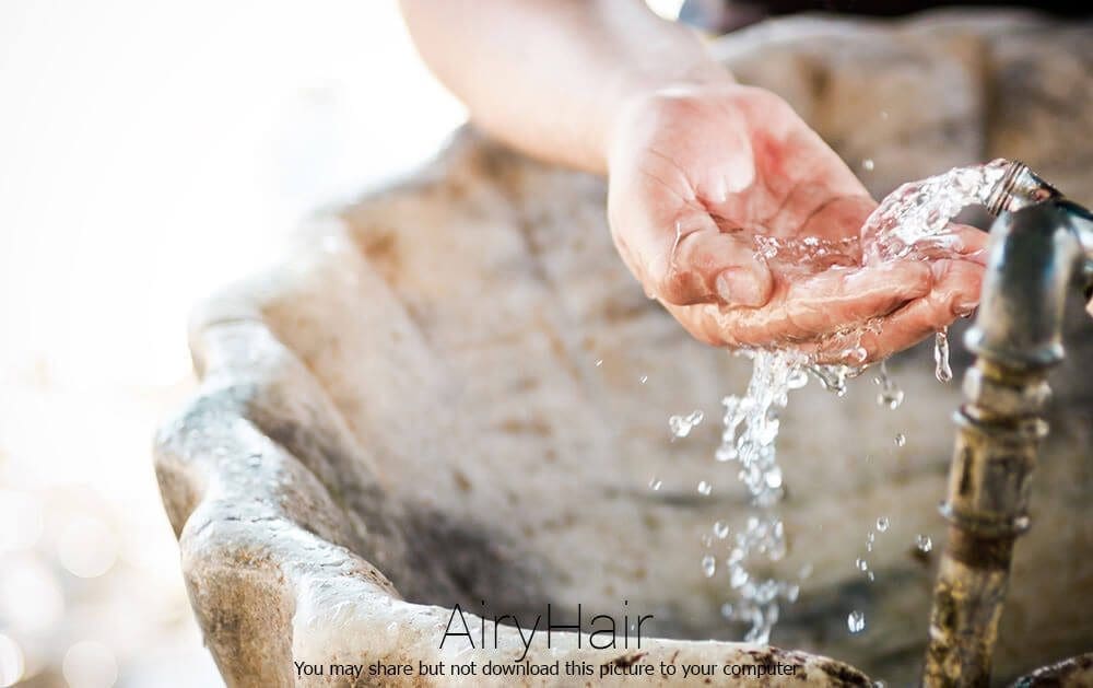 Trinken Sie ausreichend Wasser