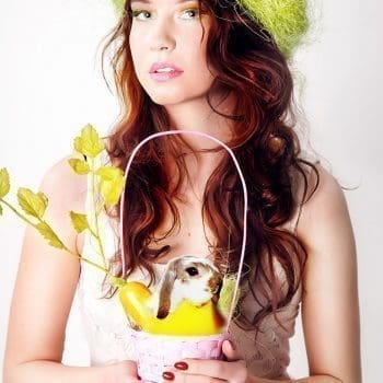 Pavasarinė / Vėlykinė Šukuosena su Triušiukais