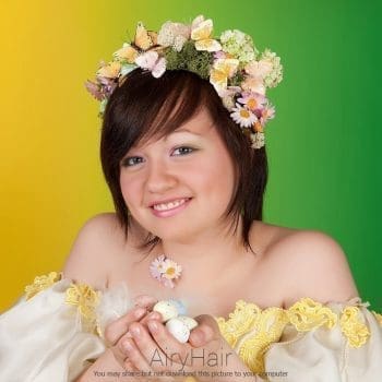 Pavasariškai Sumedeliuoti Plaukai