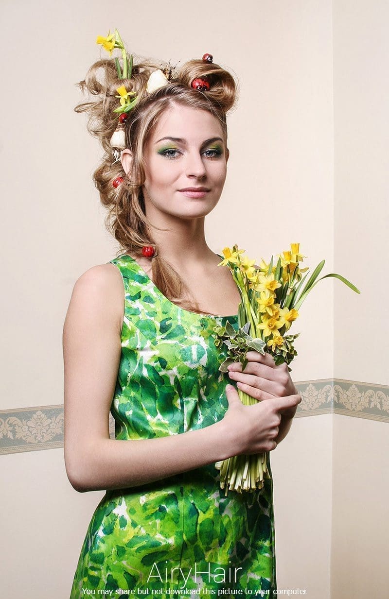 Easter Spring Hairstyle