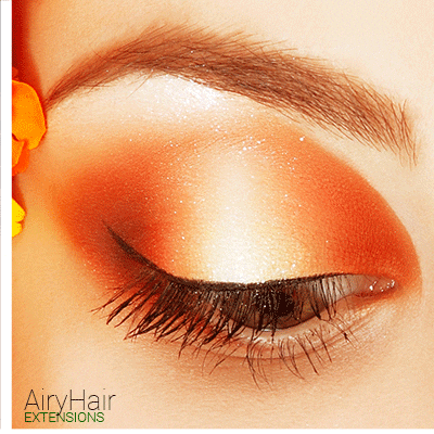 Orange Eye Shadow