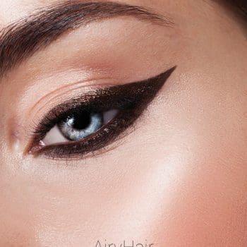 Gundančios / katės akys su lainerio pagalba