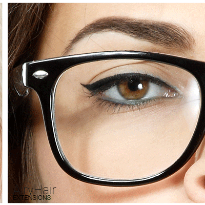 Simple Glasses Eye Shadow