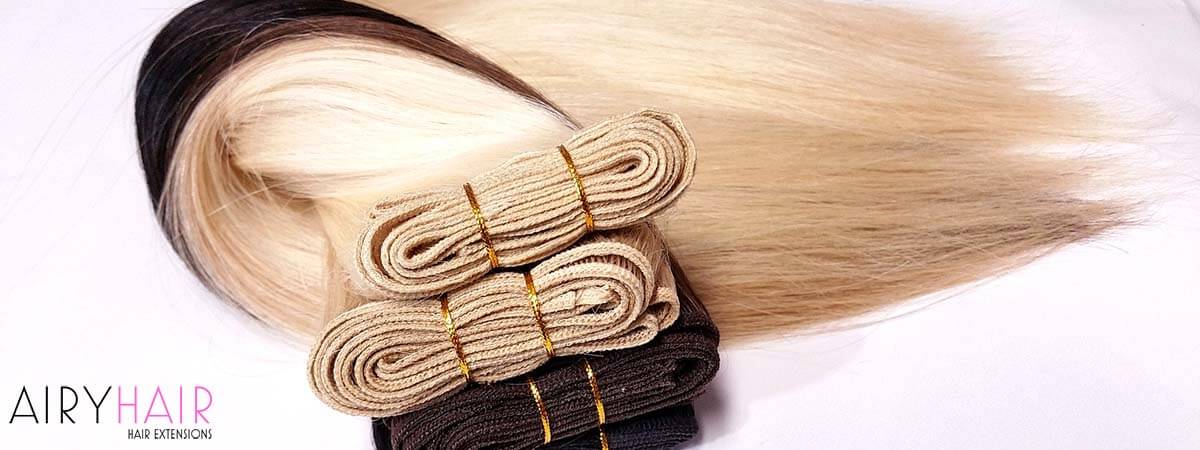 Sewn-in and Weft Hair Extensions