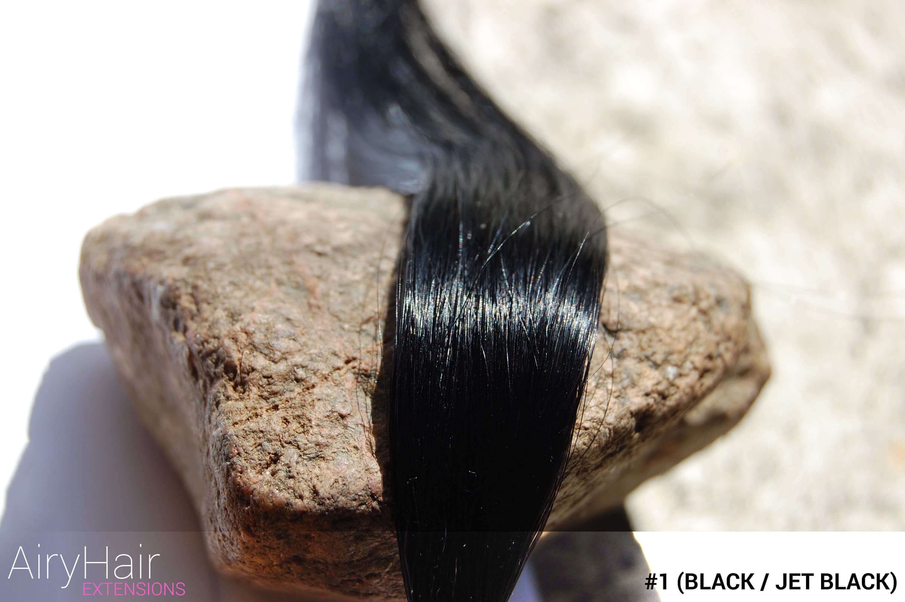 Jet Black Hair Color Chart