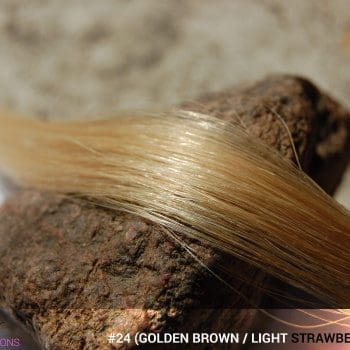#24 (Golden Brown / Light Strawberry Blonde) Hair Color