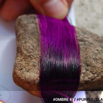 #Ombré #1 / #Purple (Black + Purple)