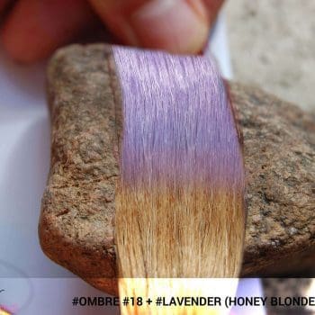 #Ombré #18 / #Lavender (Honey Blonde + Lavender)