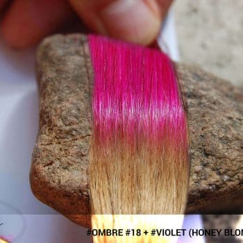 #Ombré #18 / #Violet (Honey Blonde + Violet)