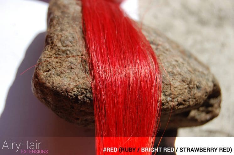 #Red (Ruby / Bright Red / Strawberry Red) Hair Color