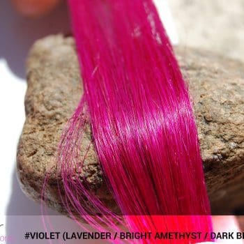 #Violet (Lavender / Bright Amethyst / Dark Beautyberry) Hair Color