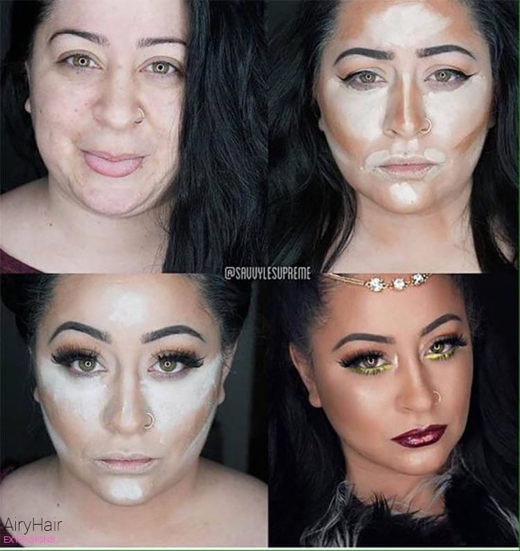 Top 10 Mind Blowing Make-Up Before & After Transformations