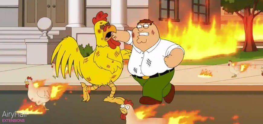 Peter Griffin & The Chicken Halloween Costume Idea