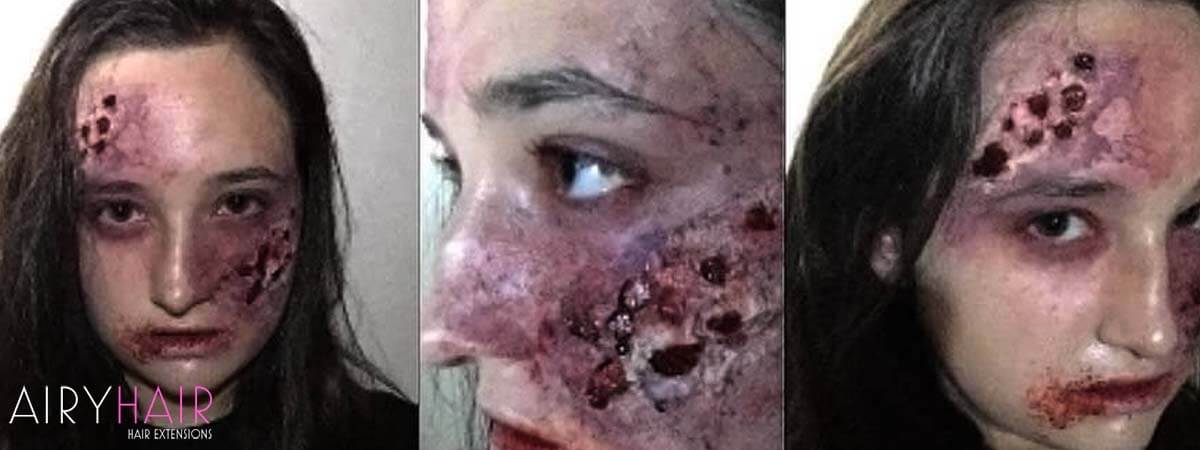 How to Do a Zombie Toilet Paper Makeup Cheap (2023)