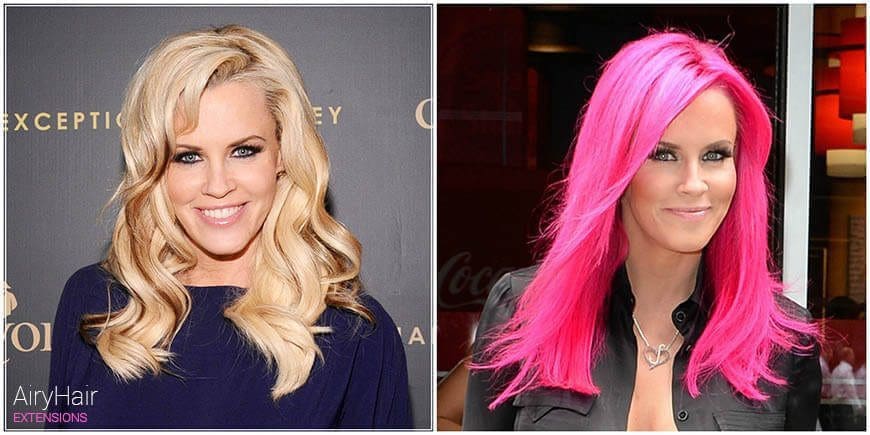 Jenny McCarthy Outrageous Hair Dye