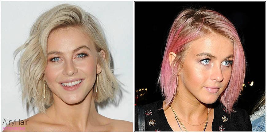 Julianne Hough Outrageous Hair Dye