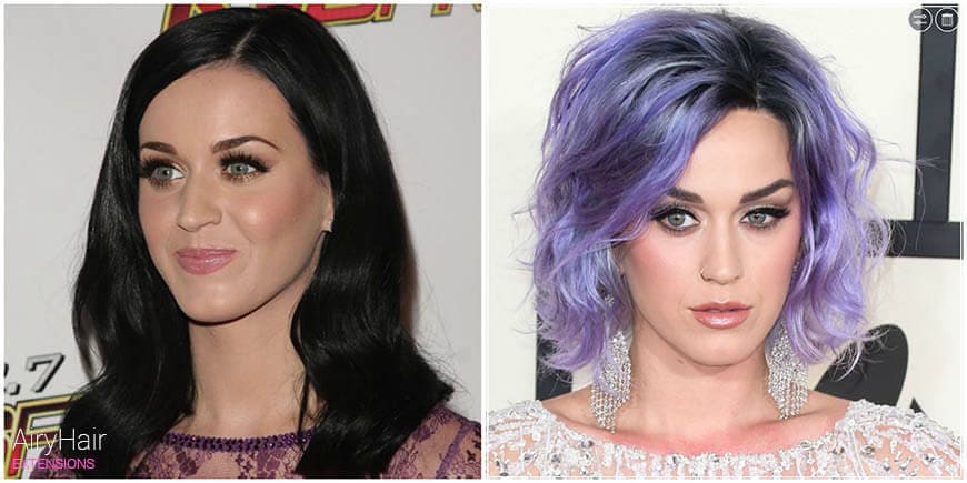 Katy Perry Outrageous Hair Dye