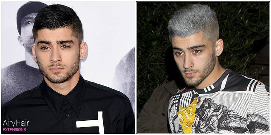 Zayn Malik Outrageous Hair Dye