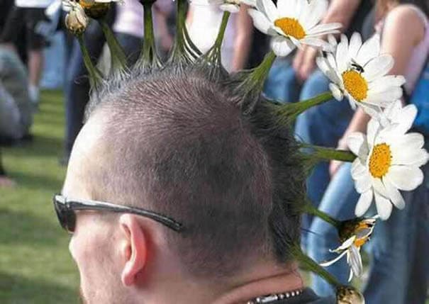 Flower Haircut for Men