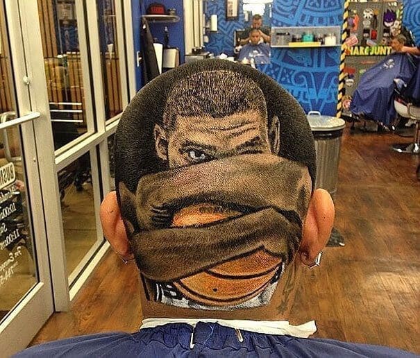 Tim Duncan Crazy Haircut