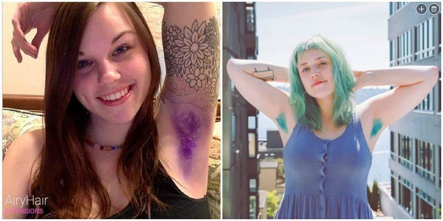 Dyed Armpit Hair, USA