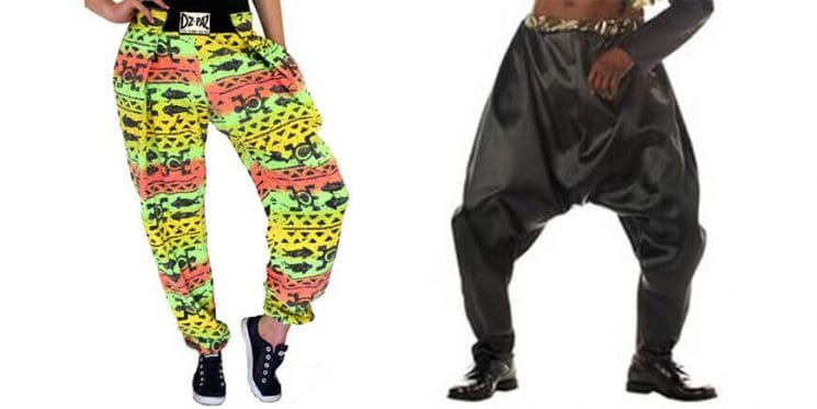 mc hammer pants pattern