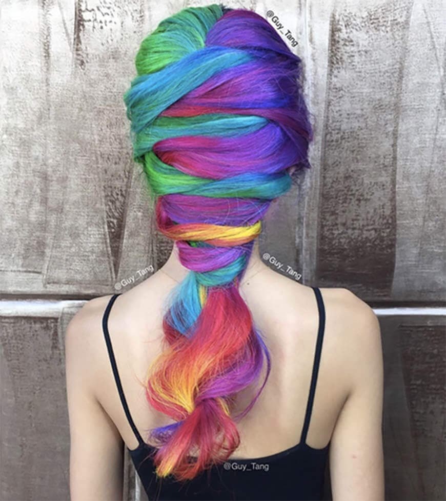 Some hair Over the Rainbow…