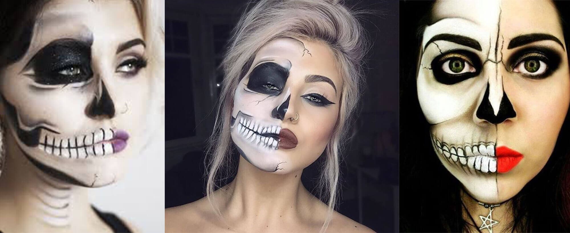 Half Skull Face