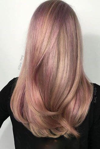 Strawberries and cream hair color