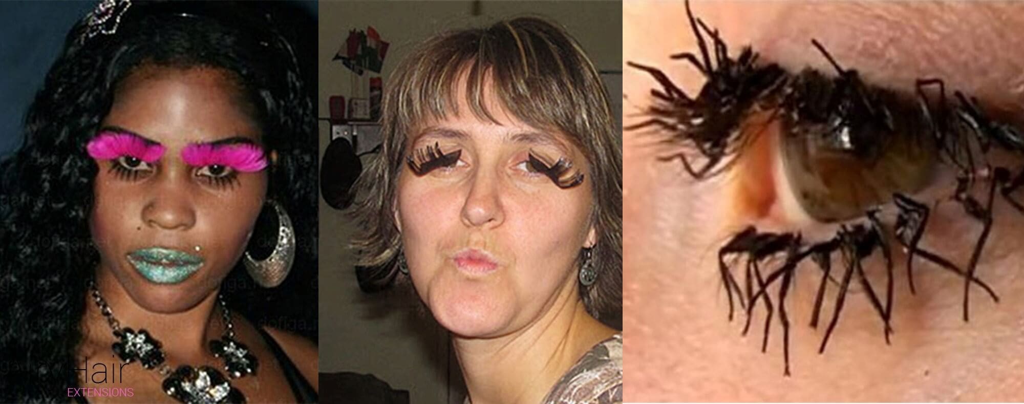 Fake Eyelashes Fail