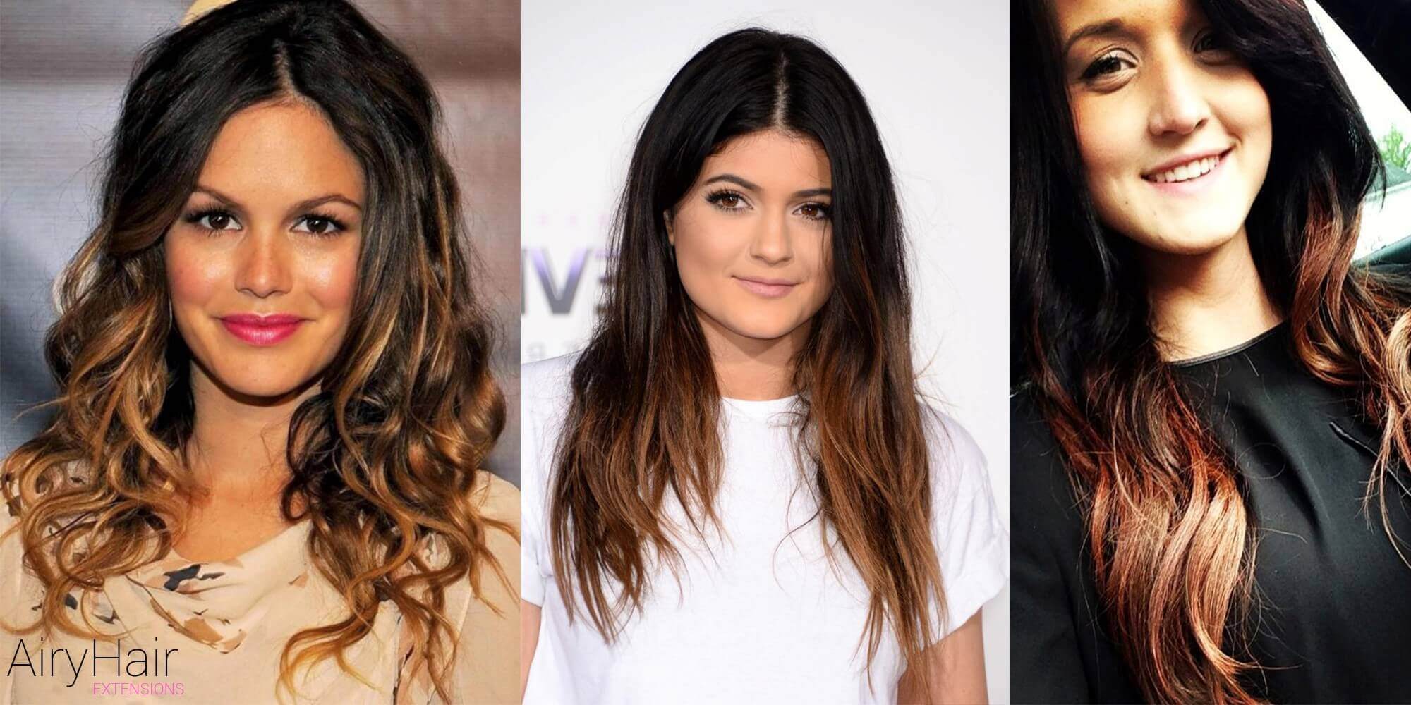 10 Stunning Black Ombre Hairstyles With Hair Extensions