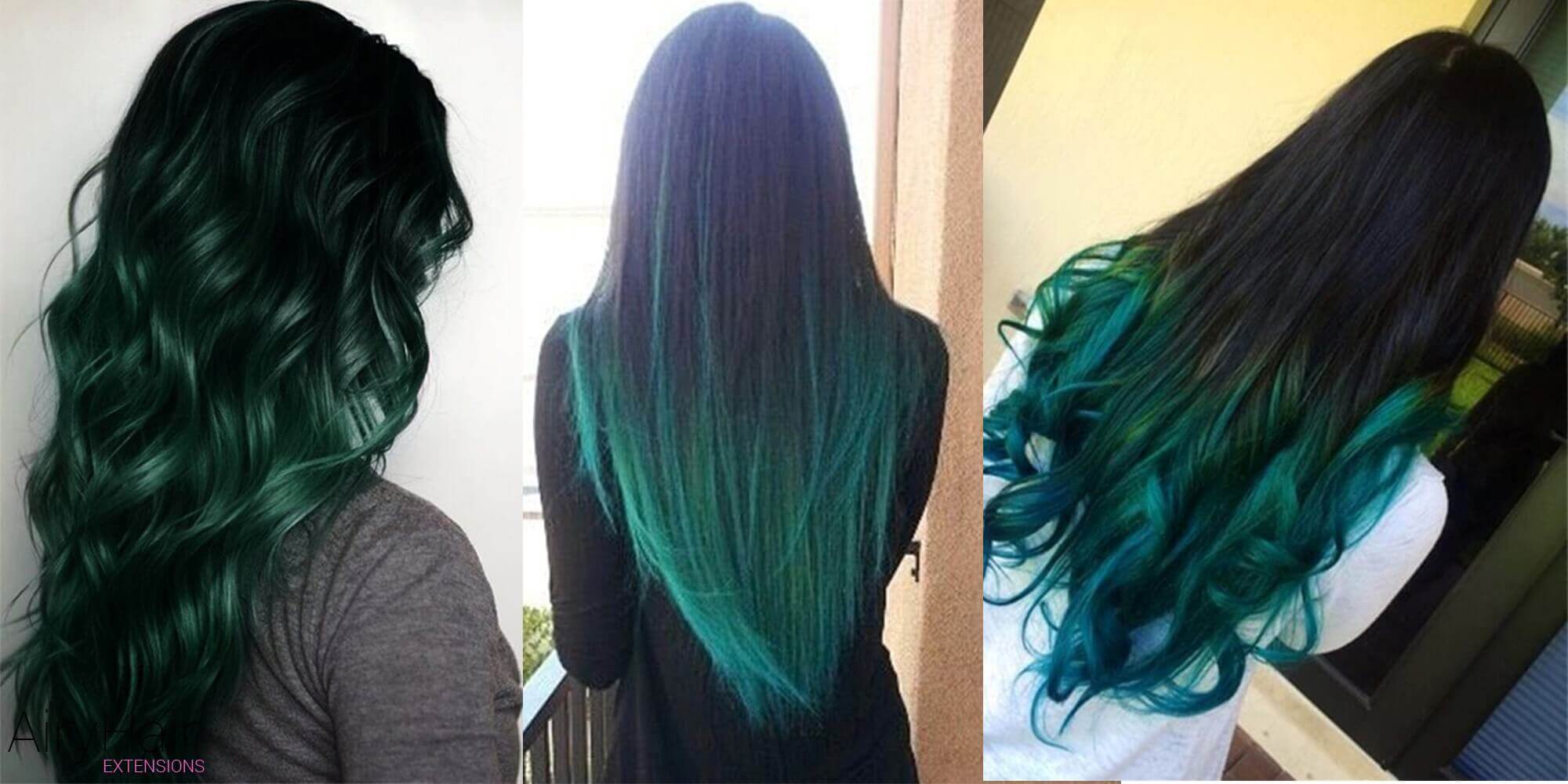 10 Stunning Black Ombre Hairstyles With Hair Extensions
