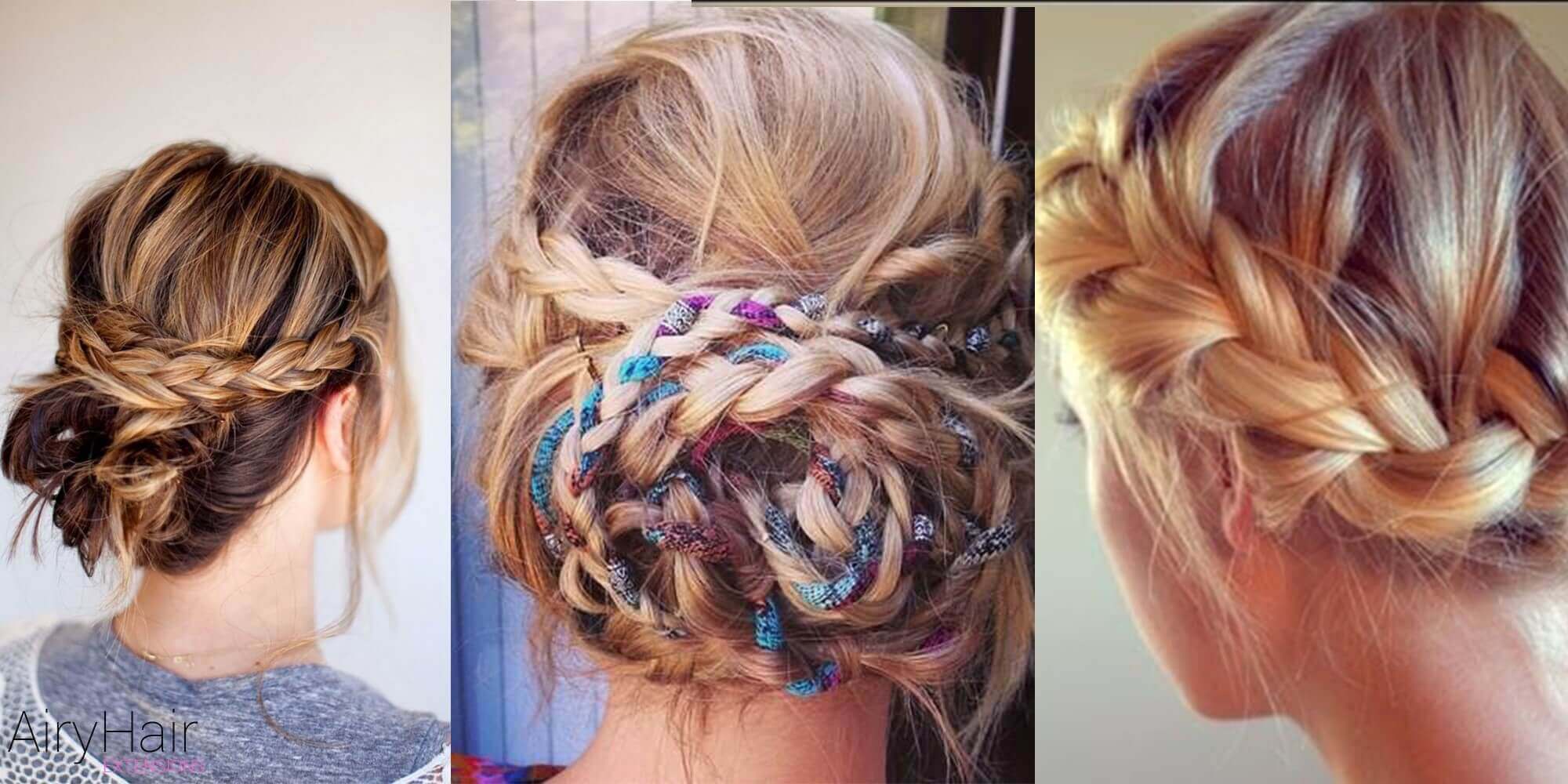 Boho Updo Hairstyle