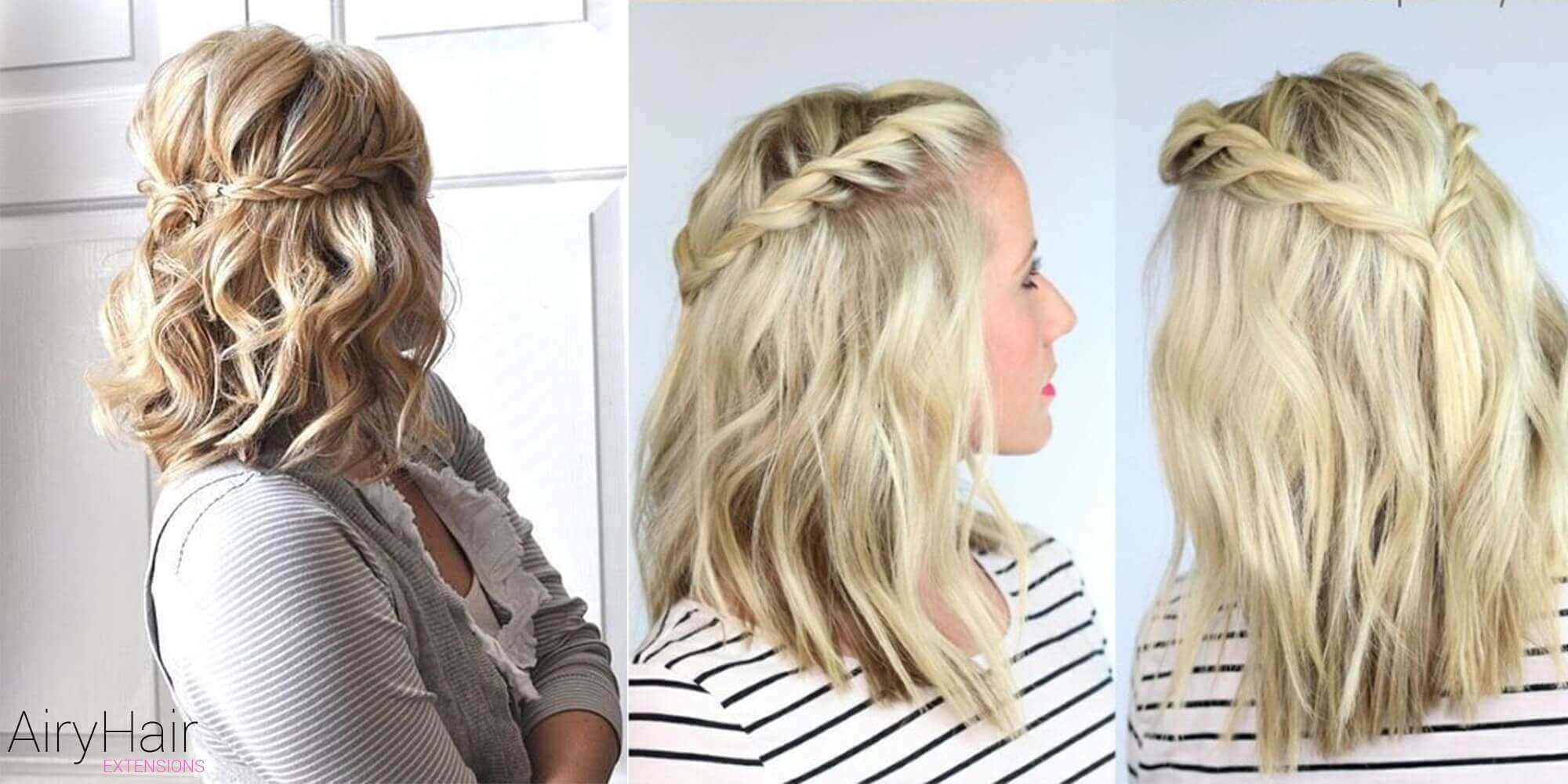 Medium Length Boho Hairstyle