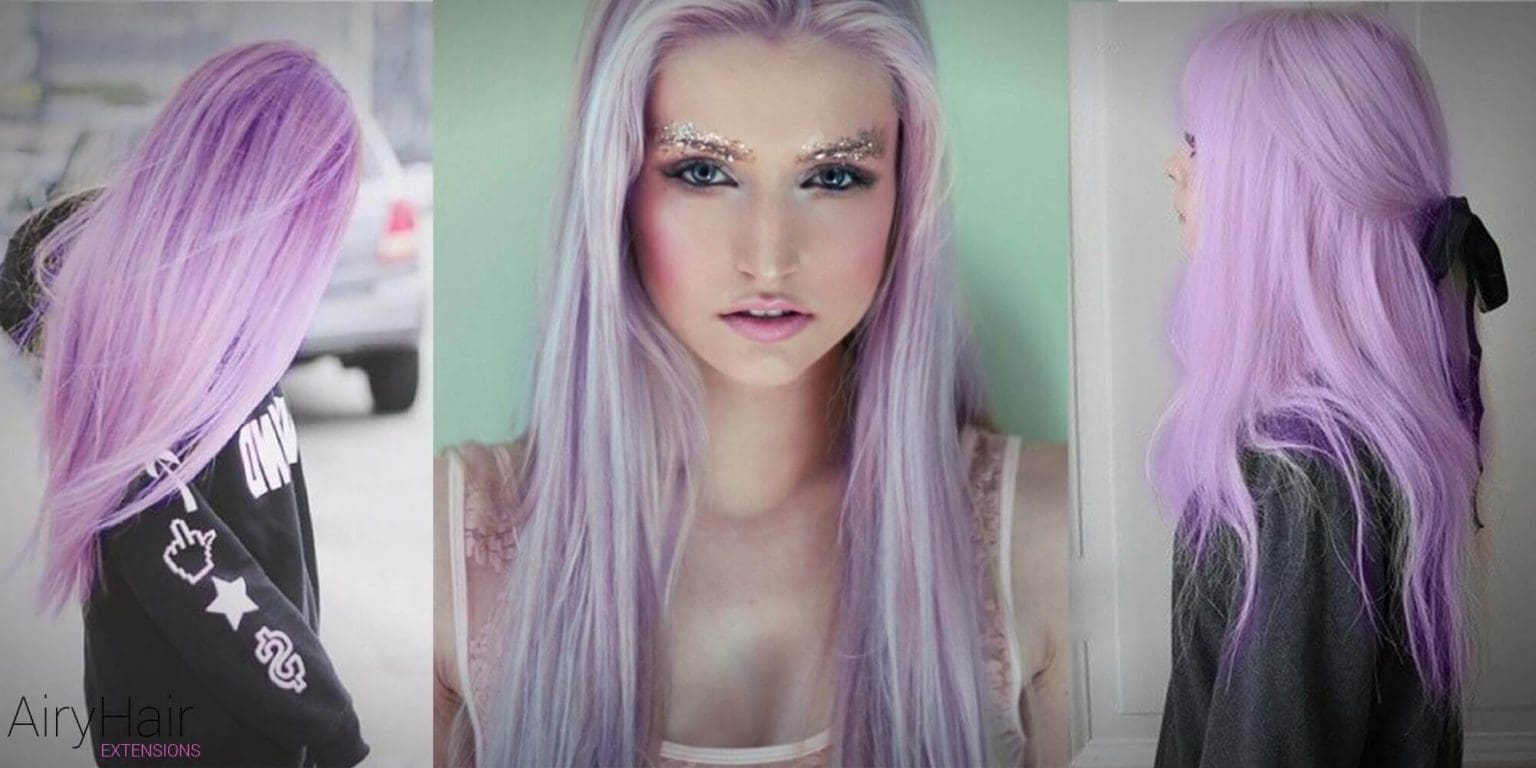 Top 20+ Colorful & Pastel Hair Extensions Hairstyles (2023)