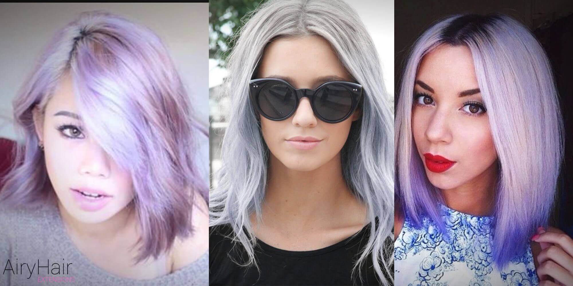 Mid-length Pastel Hairstyle