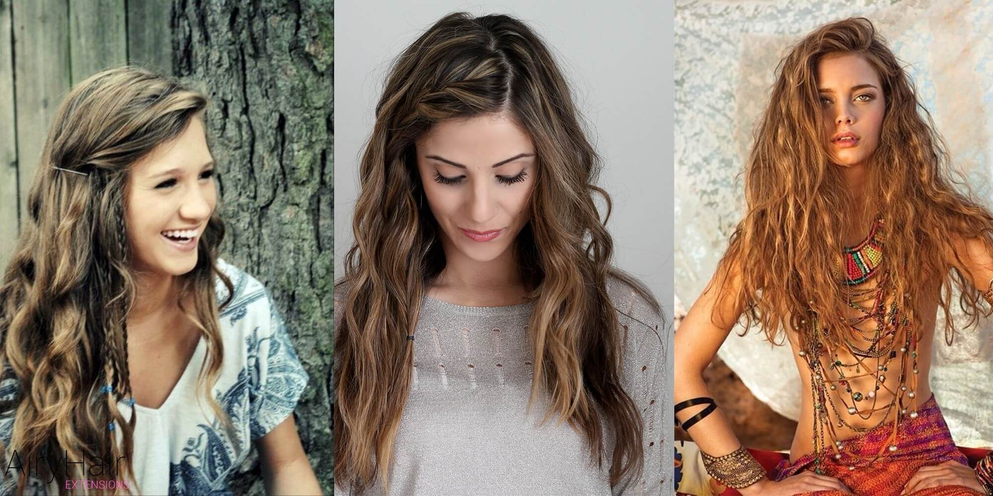 Simple Bohemian Hairstyle