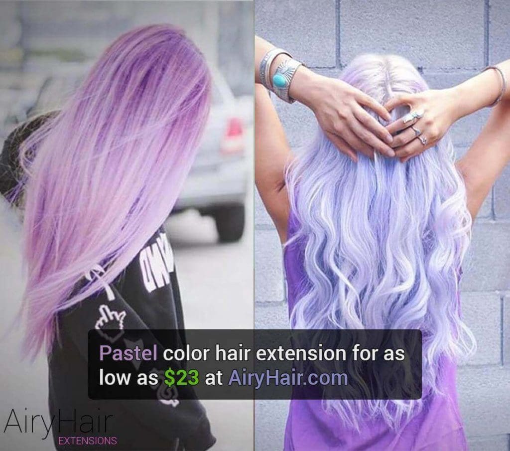 Pastel Hair Extensions