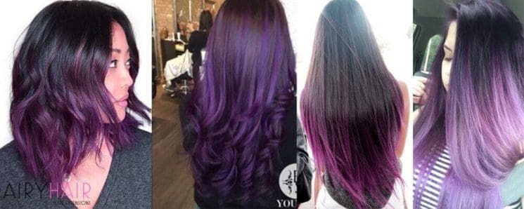 Top 20+ Black Ombré Hair Extension Hairstyles (2024)