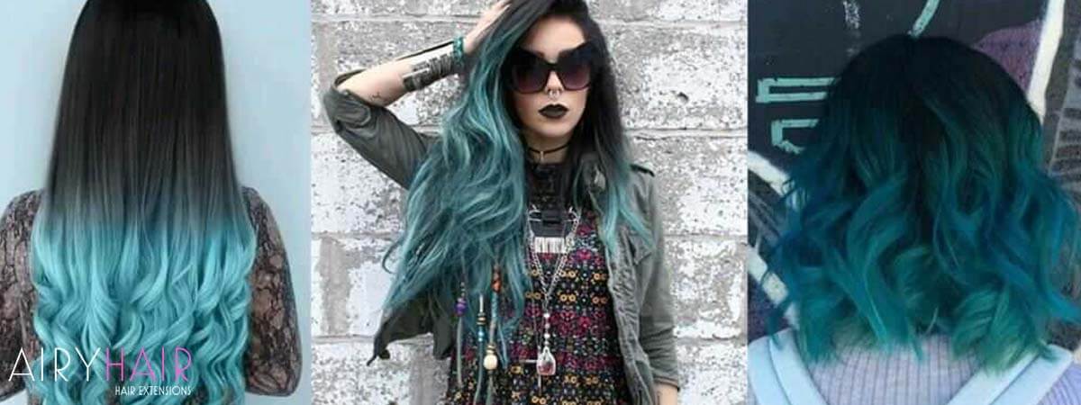 Top 15+ Pink, Teal & Blue Ombré Hair Extensions' and Color Ideas (2024)
