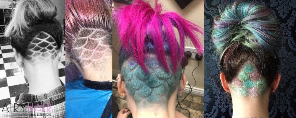 Nape Undercut Fish Scales Nape Undercut Fish Scales