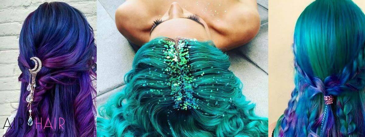 Mermaid Blue Green Hair: 10 Stunning Examples - wide 2