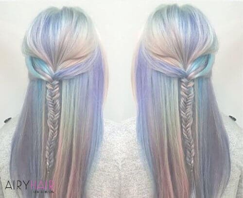 Mermaid haircut