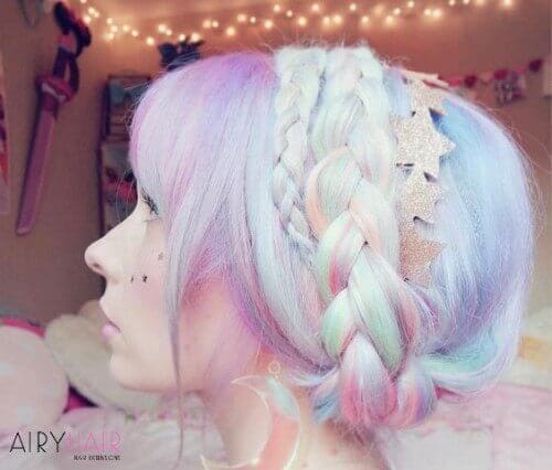 Mermaid haircut