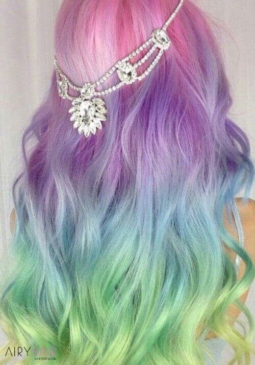 Mermaid haircut