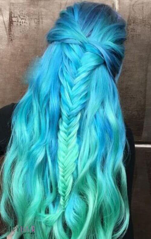 Mermaid haircut